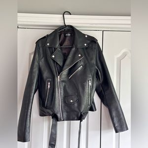 Like New, jhichic Leather Jacket, Size L